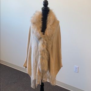 May Logan for Forever 21 Fur lined cardigan